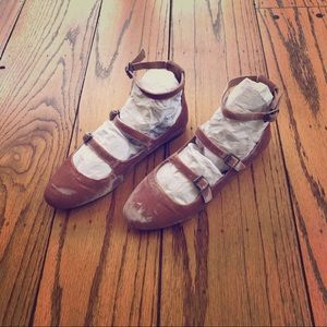 Madewell velvet ballet flats